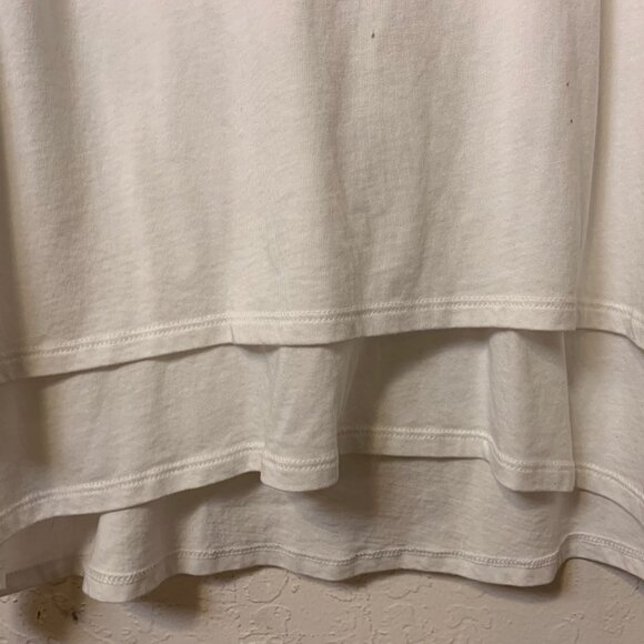 Purejill long sleeve white layered top - Picture 6 of 6